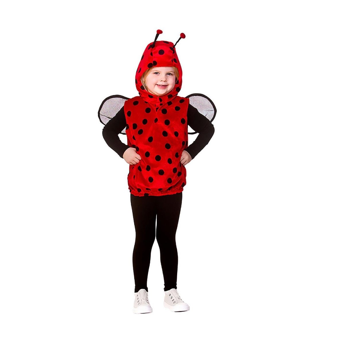 Wicked Costumes - Ladybug Tabard Costume - Child - Fancy Dress Central
