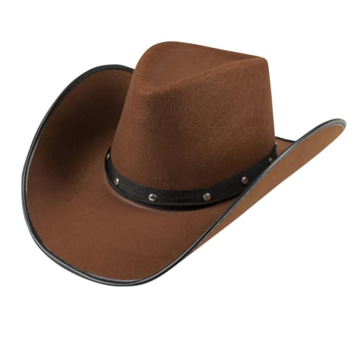 Boland - Wichita Cowboy Hat (Brown) - Adult - Fancy Dress Central