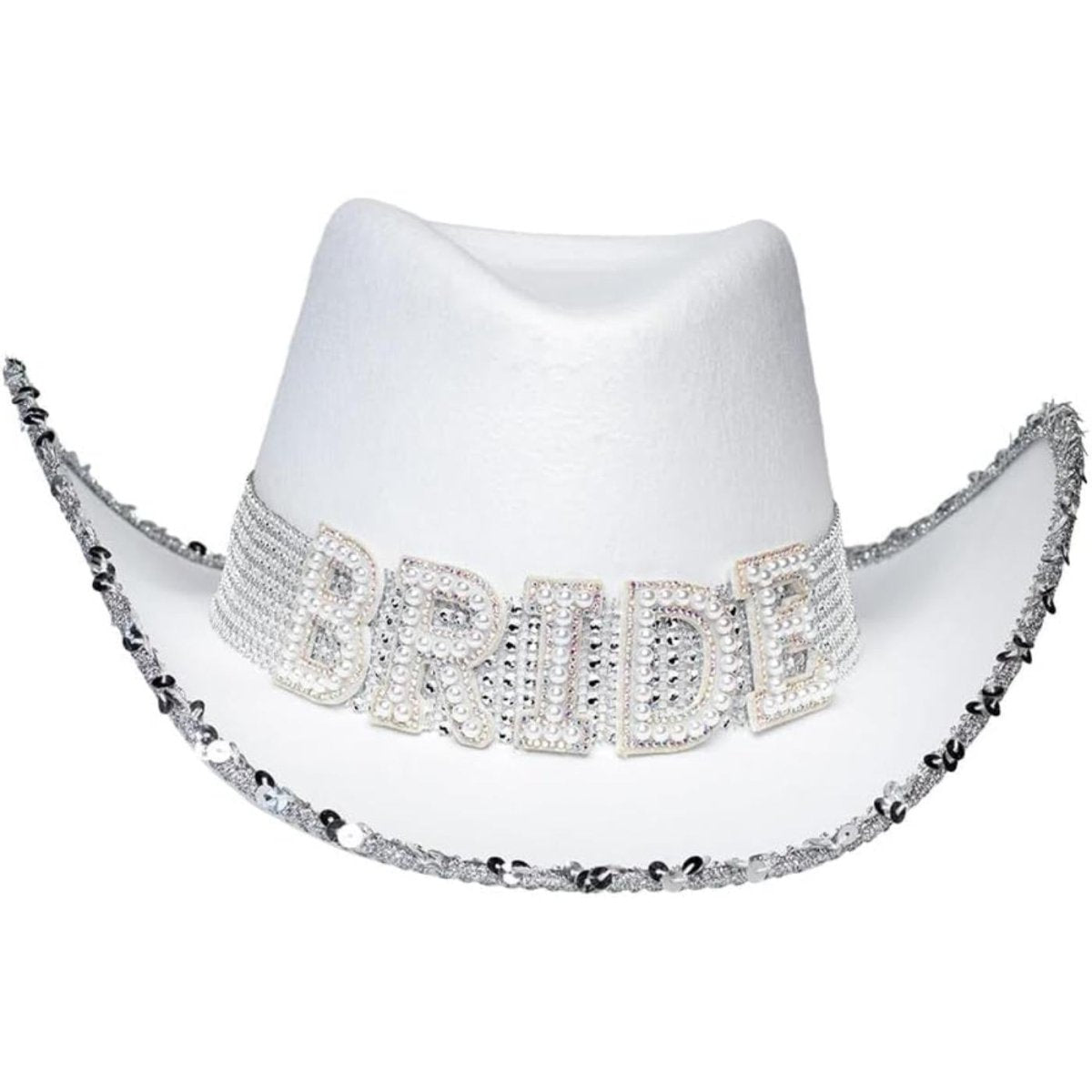 Boland - Bride Cowboy Hat - Women - Fancy Dress Central