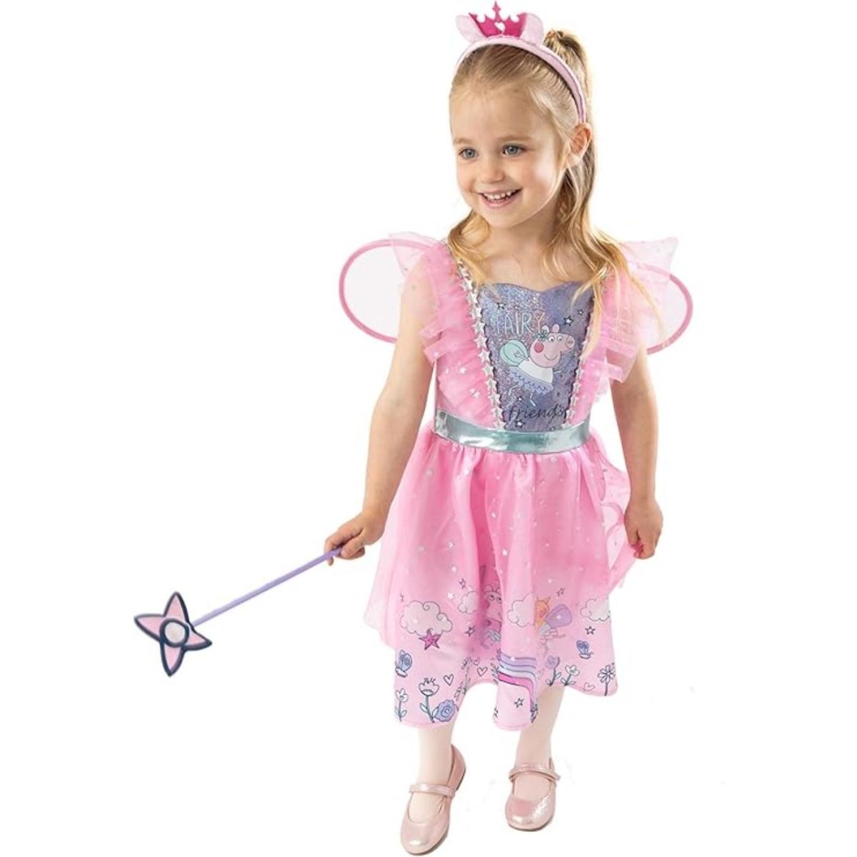 Blues Group - Peppa Pig Fairy Costume - Girls - Fancy Dress Central