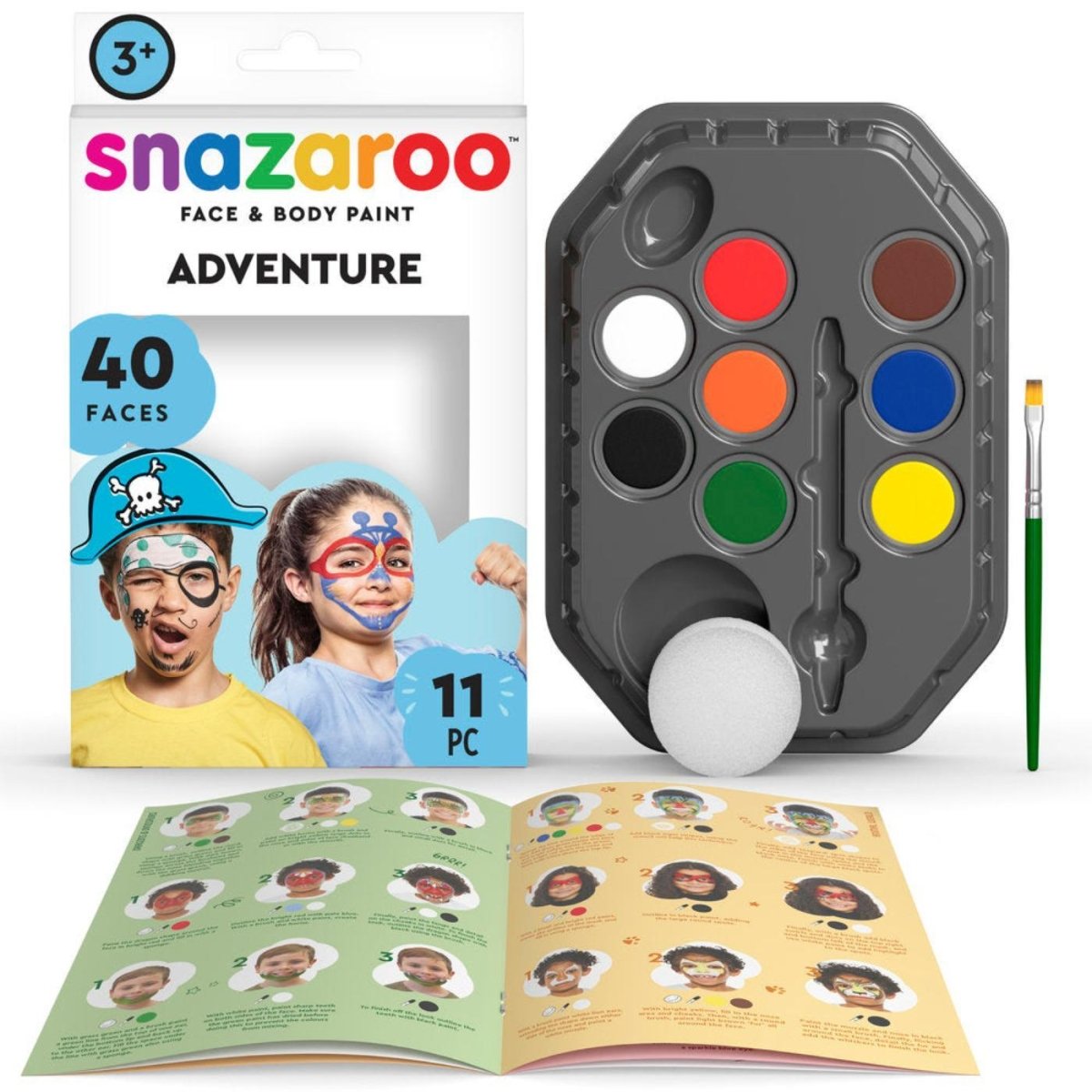 Colart - Face Paint Kit - Adventure - Fancy Dress Central