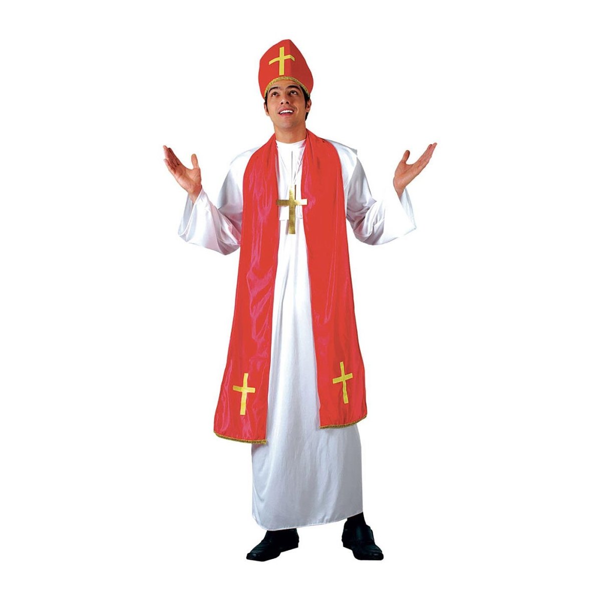 Wicked Costumes - Holy Cardinal Costume - Men - Fancy Dress Central