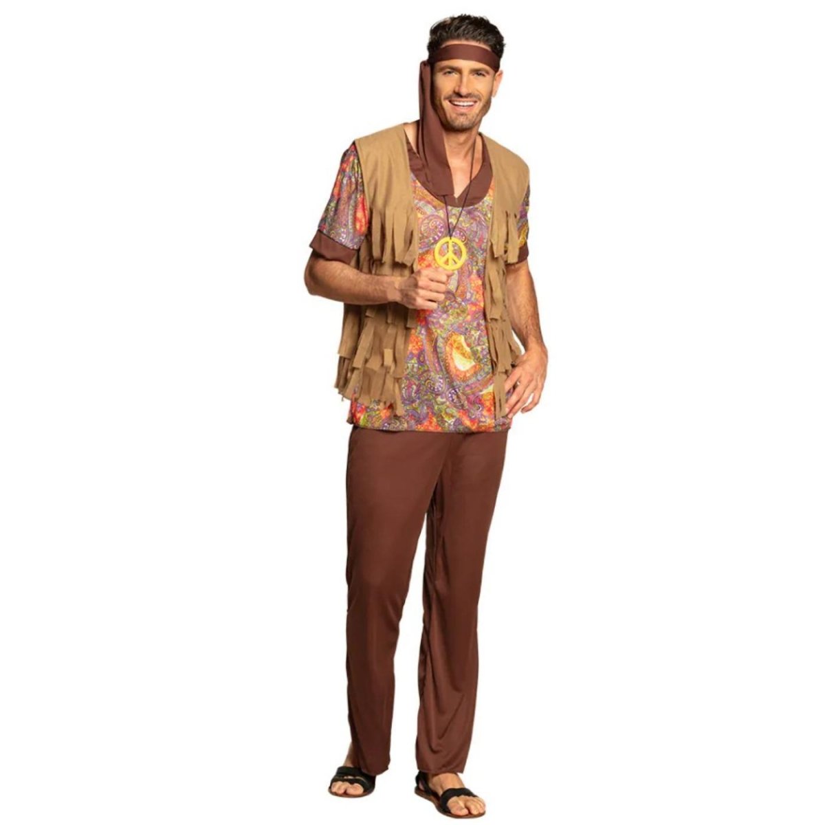 Boland - Willow Man Hippie Costume - Men - Fancy Dress Central