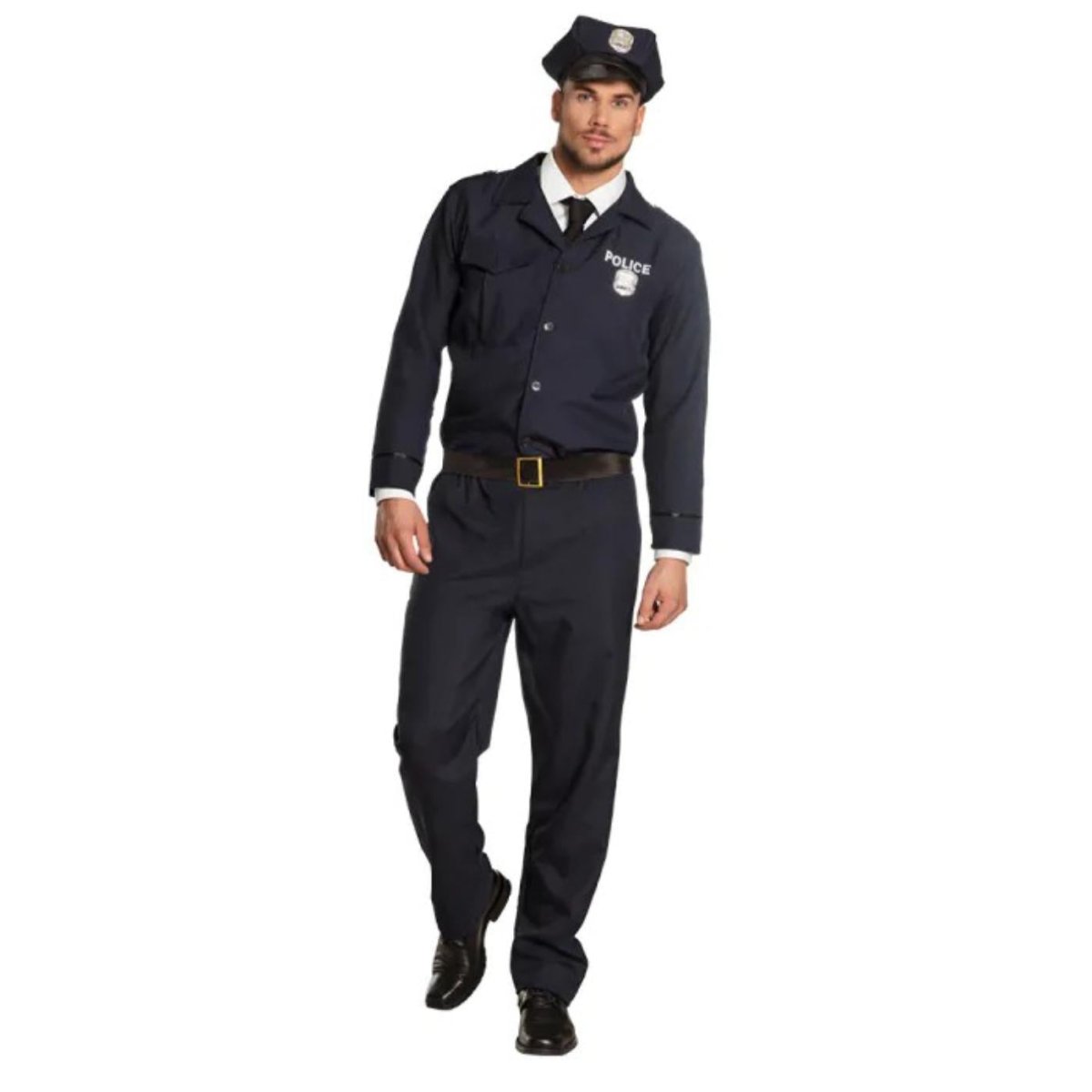 Boland - Police Officer Costume - Men - Fancy Dress Central