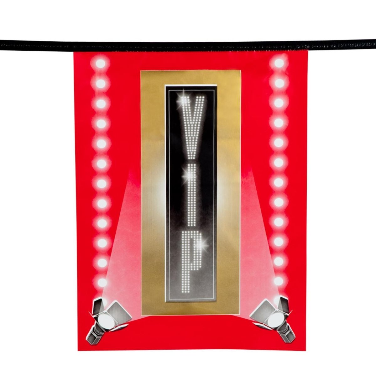 Boland - 6m VIP Rectangle Bunting - Fancy Dress Central