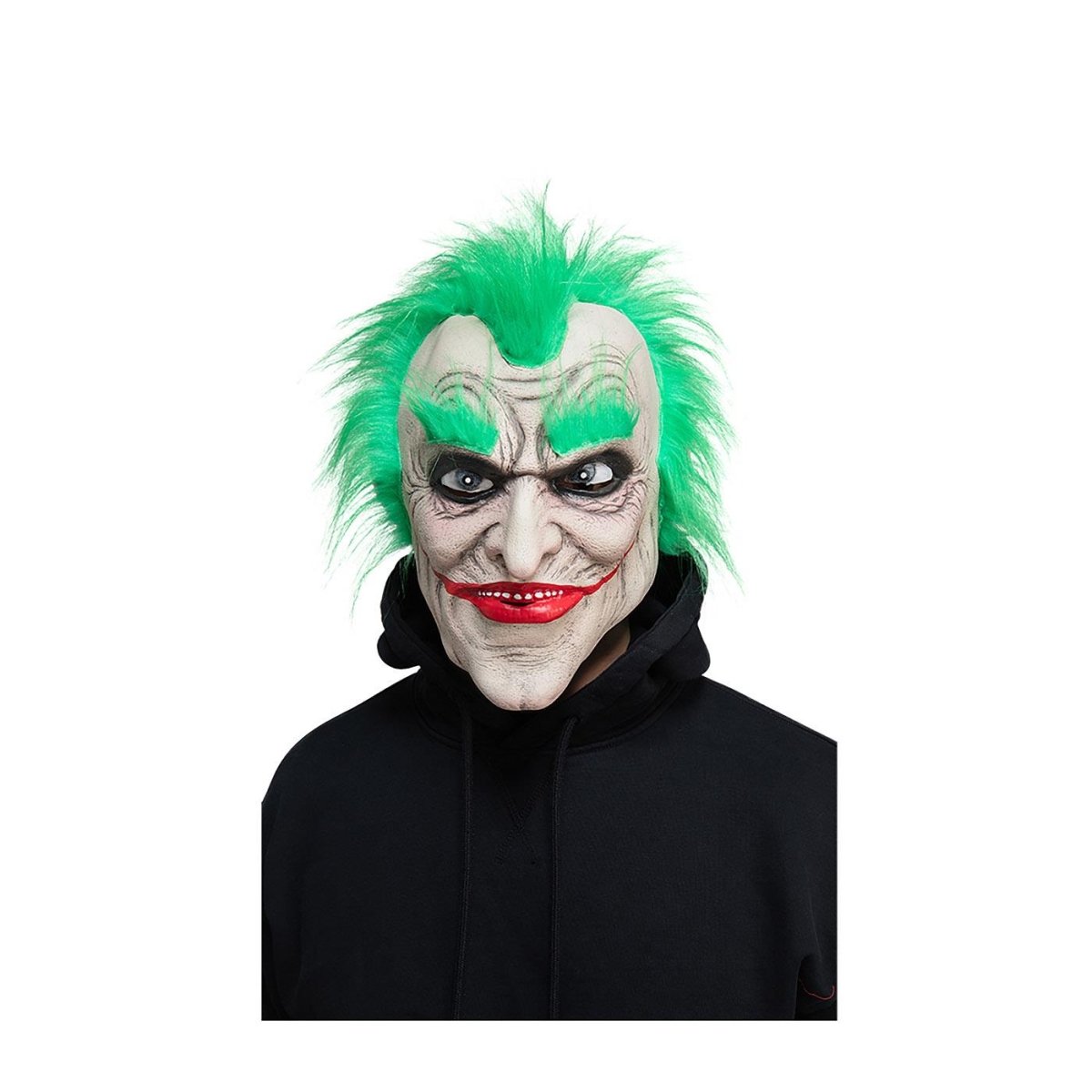 Wicked Costumes Ltd - Green Haired Freak Mask - Adult - Fancy Dress Central