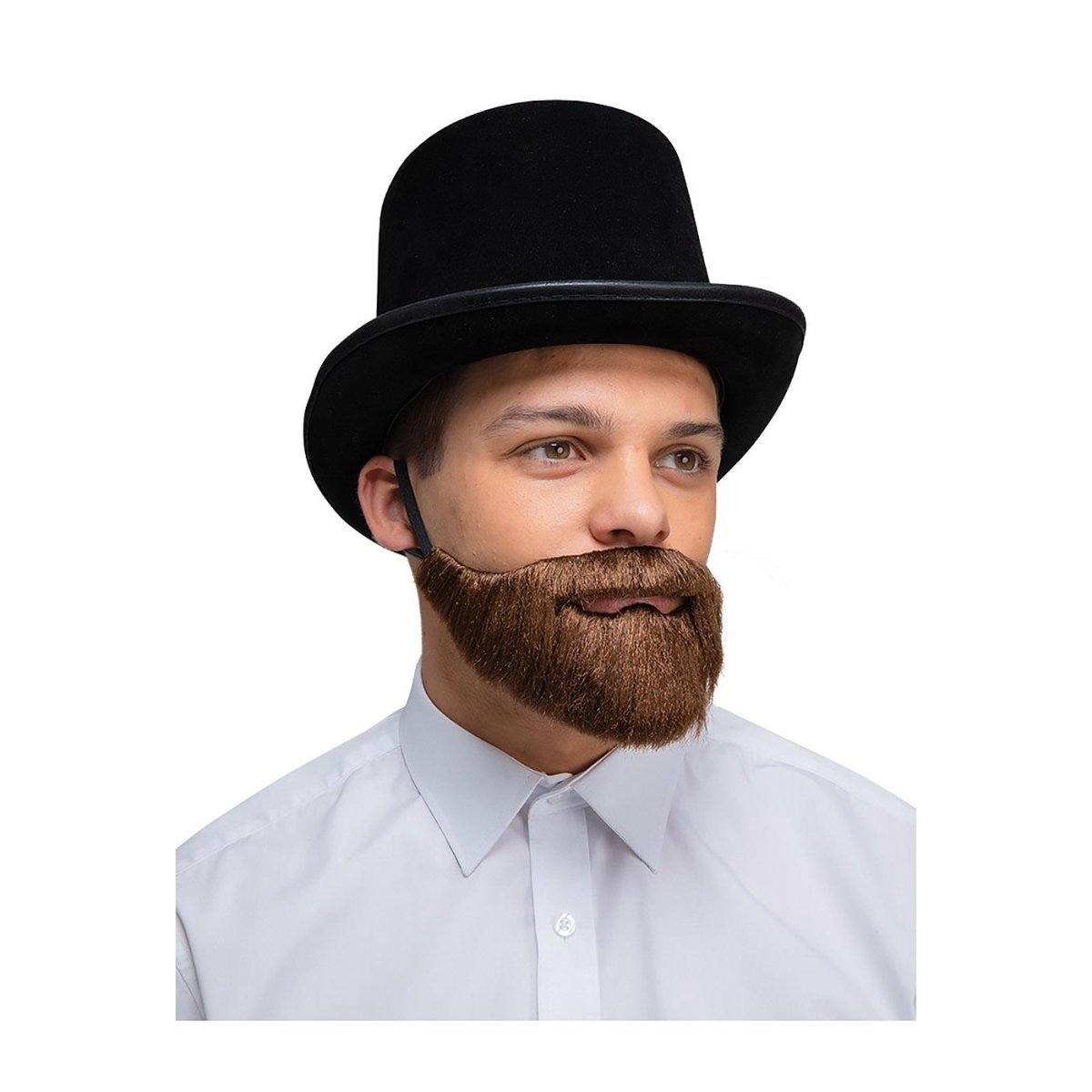 Wicked Costumes Ltd - Realistic Beard (Brown) - Adult - Fancy Dress Central