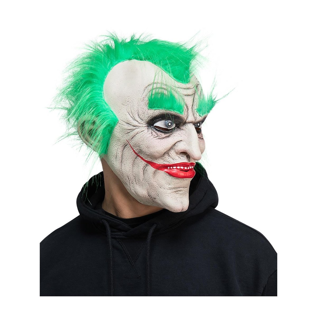 Wicked Costumes Ltd - Green Haired Freak Mask - Adult - Fancy Dress Central