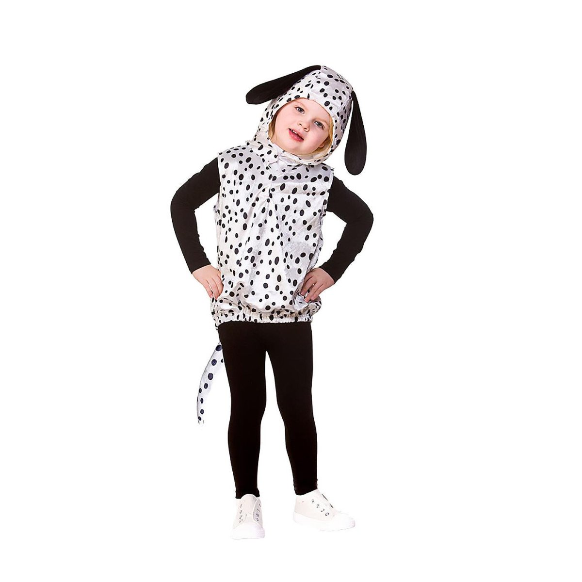 Wicked Costumes - Dalmatian Dog Tabard Costume - Child - Fancy Dress Central