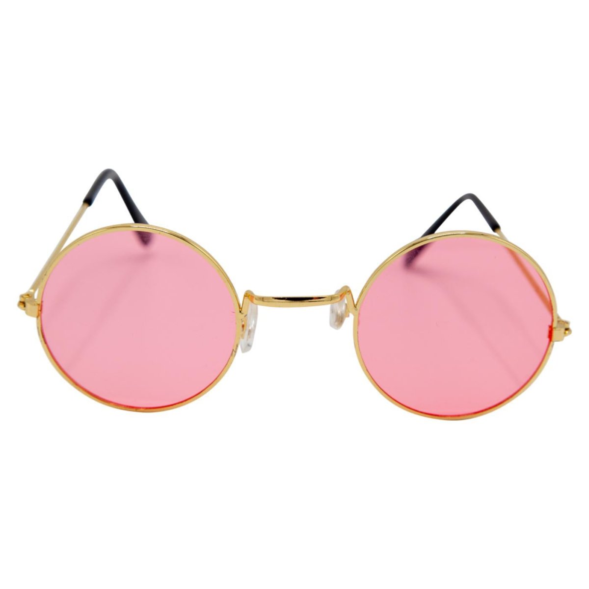 Wicked Costumes Ltd - Hippie Shades (Pink) - Adults - Fancy Dress Central