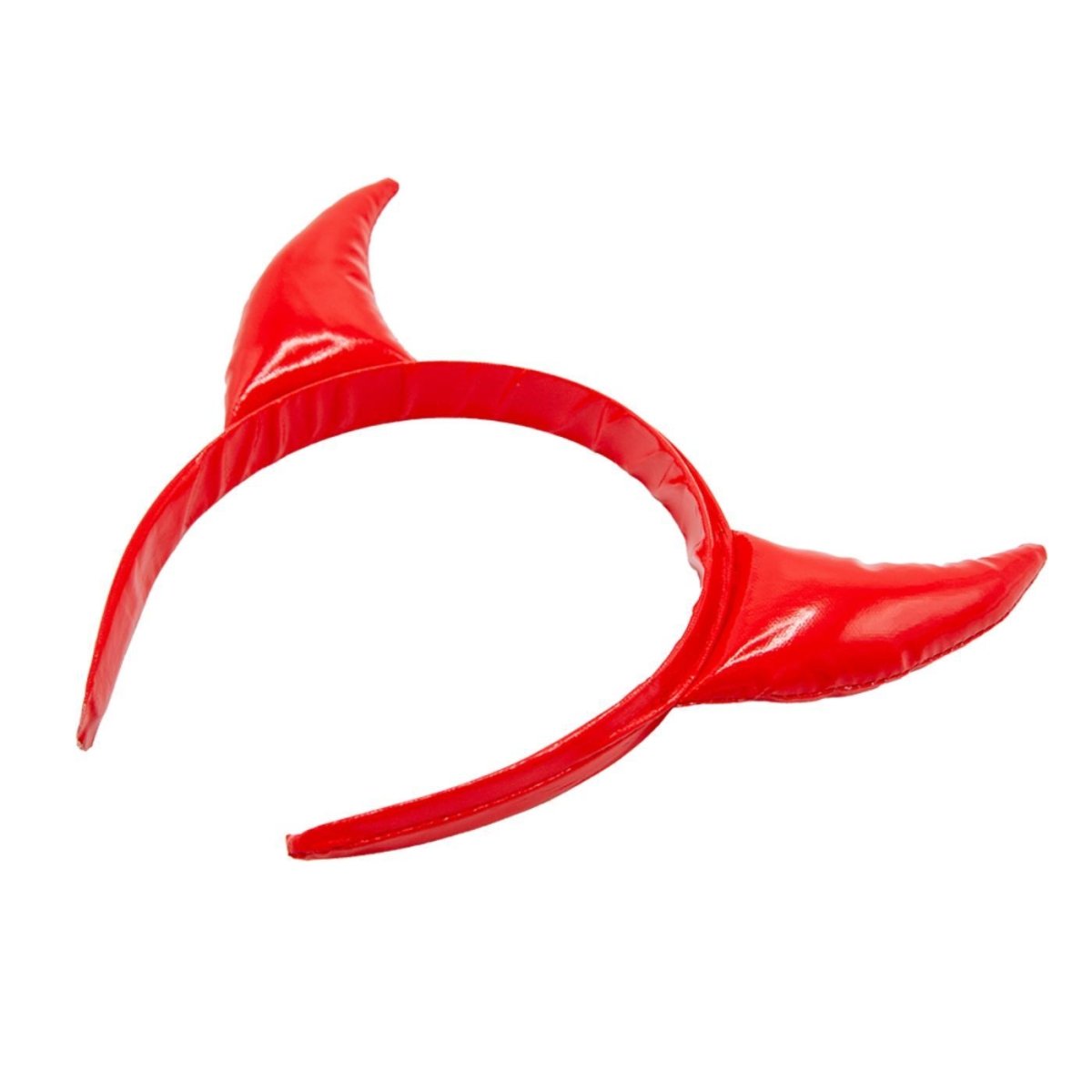 Wicked Costumes Ltd - PVC Devil Horns (Red) - Adult - Fancy Dress Central