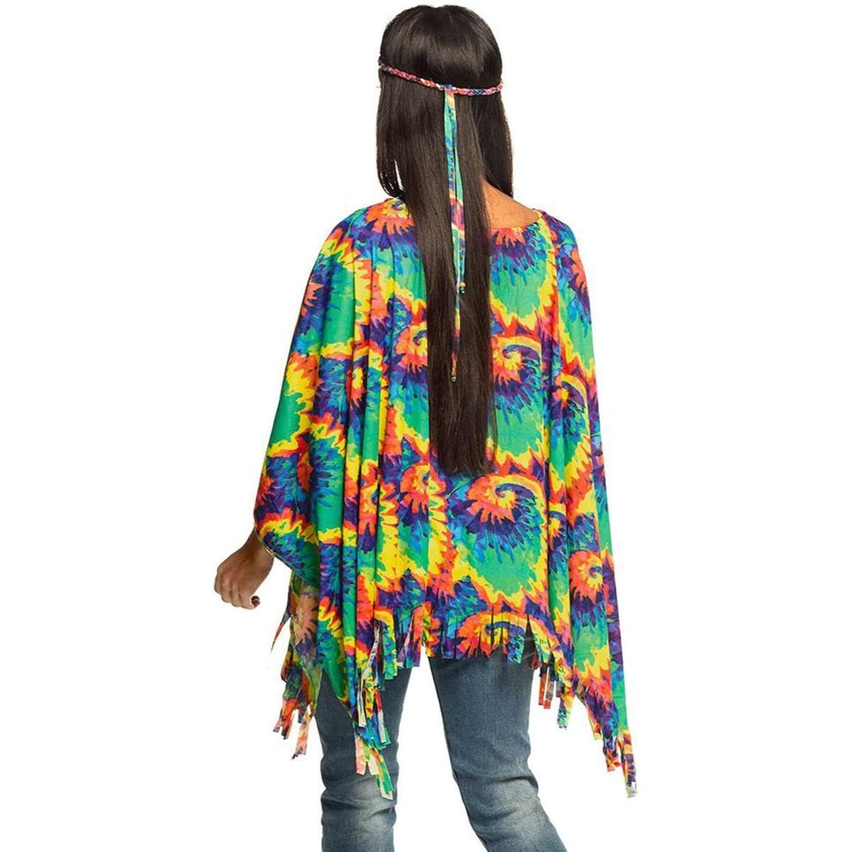 Boland - Hippie Poncho - Adult - Fancy Dress Central