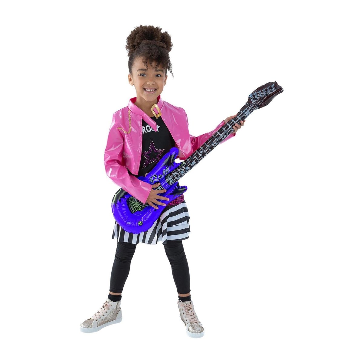 Smiffys - Rockstar Glam Costumes - Girls - Fancy Dress Central