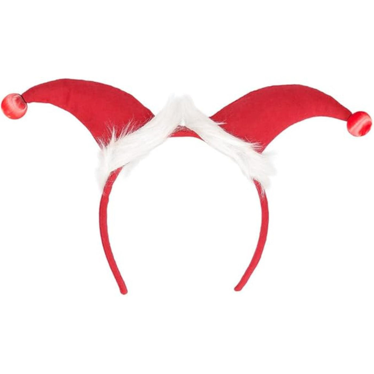 LED Santa Hats on a Headband - Adult