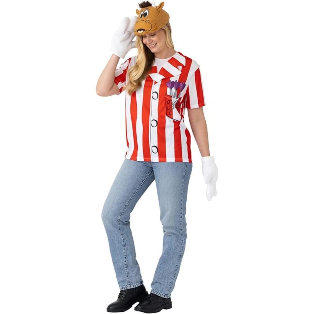 Blues Group - Padded Bullseye Costume - Adult - Fancy Dress Central