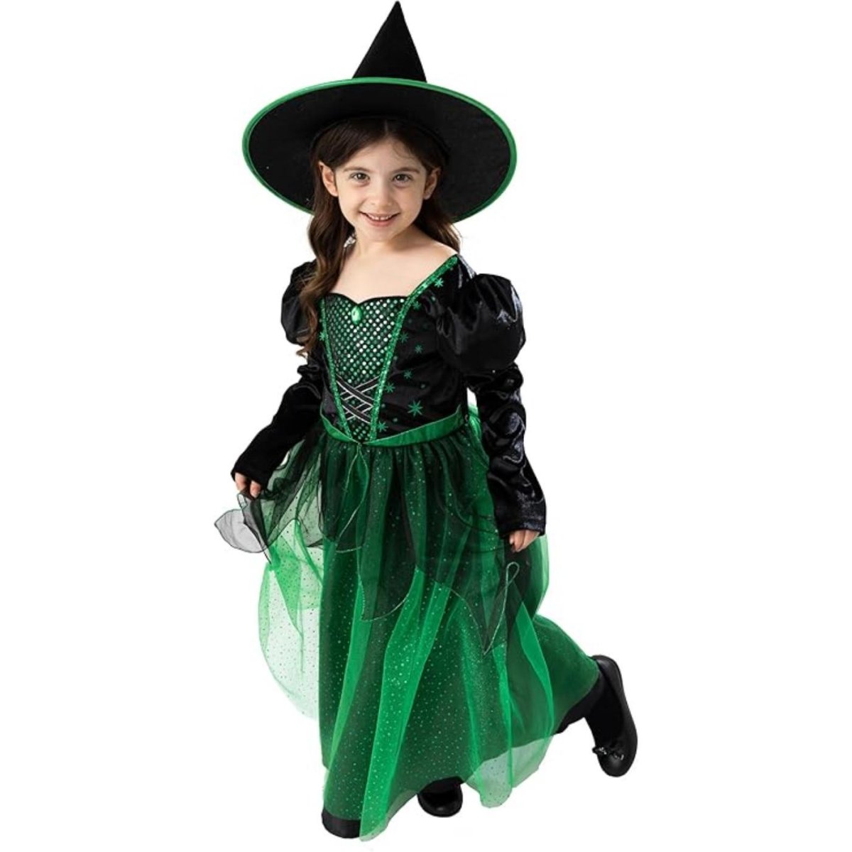 Blues Group - Wicked Witch Costume - Girls - Fancy Dress Central