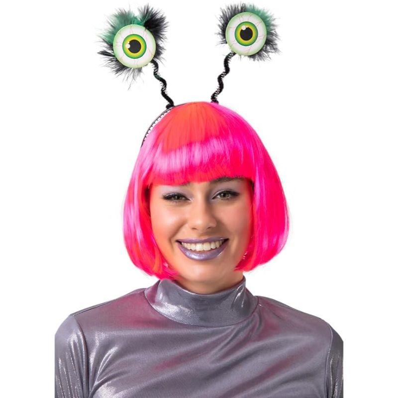 Wicked Costumes Ltd - Alien Eyes on Headband - Adult - Fancy Dress Central