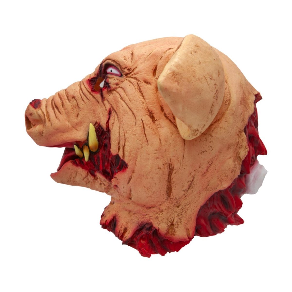 Wicked Costumes Ltd - Slaughtered Pig Mask - Adult - Fancy Dress Central