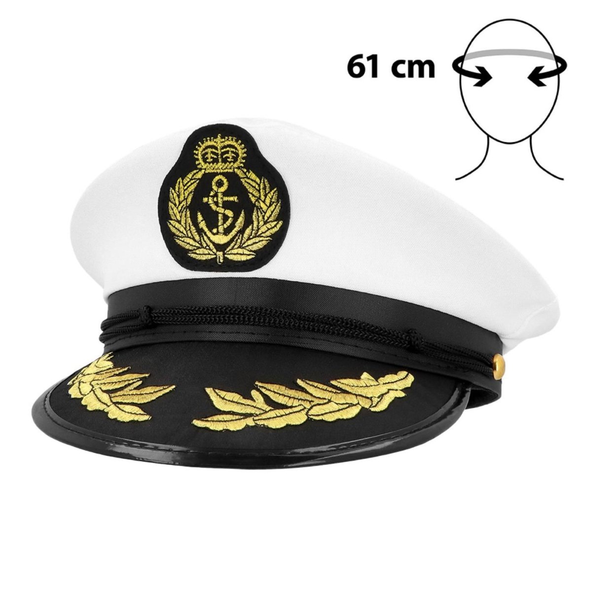 Boland - Sea Captain Accessory Set - Men - Fancy Dress Central