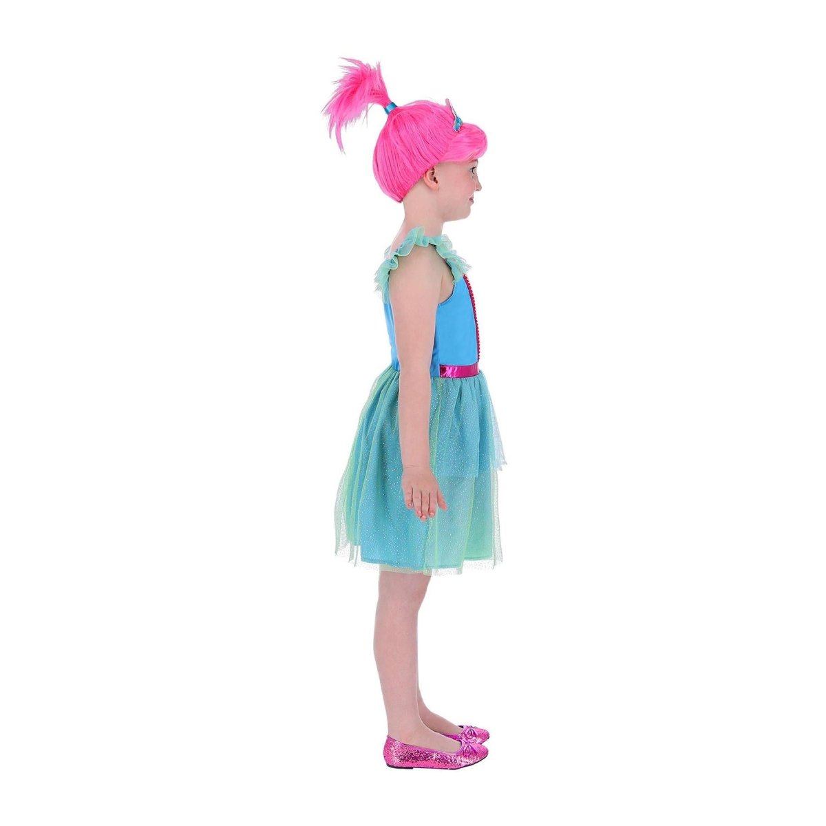 Smiffys - Trolls Band Together Poppy Costume - Girls - Fancy Dress Central