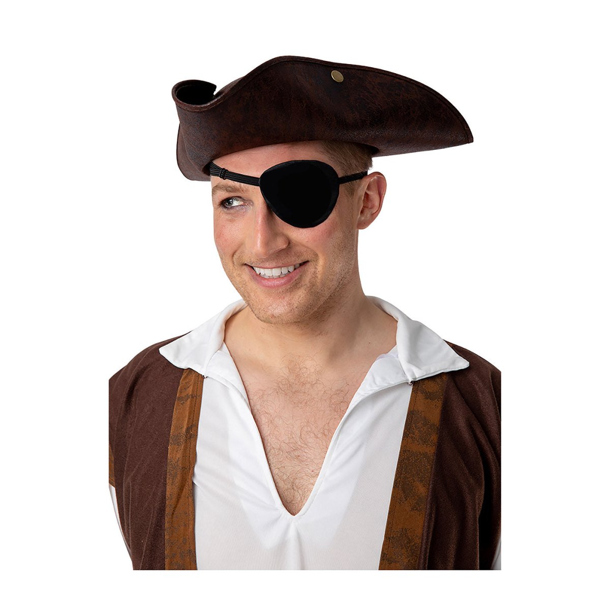 Wicked Costumes - Pirate Eye Patch - Adult - Fancy Dress Central