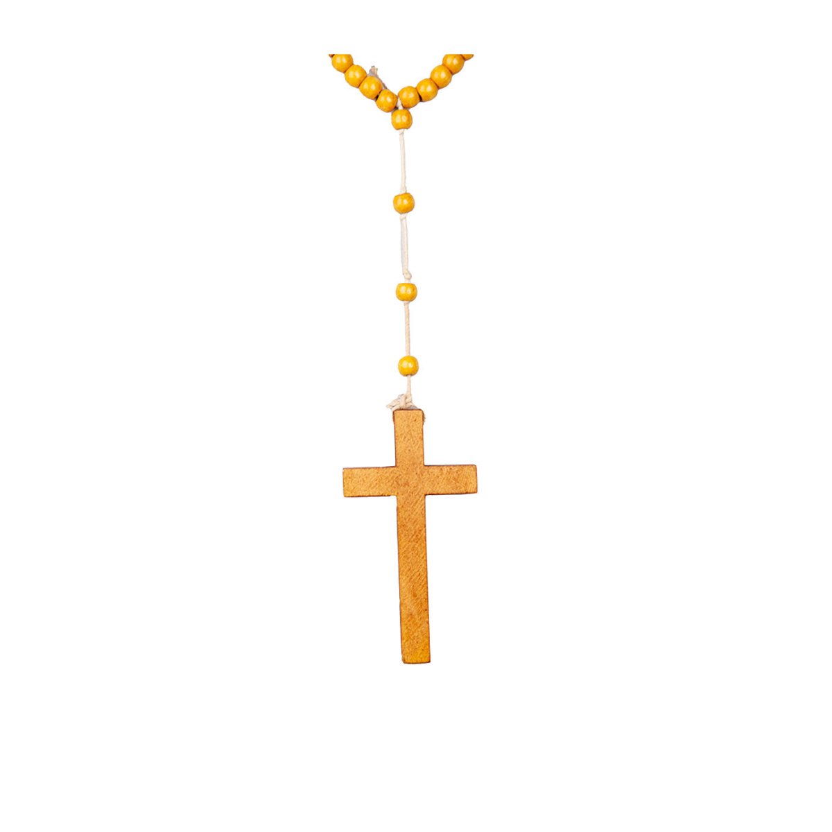 Wicked Costumes Ltd - Monks Cross with Beaded Chain - Adult - Fancy Dress Central