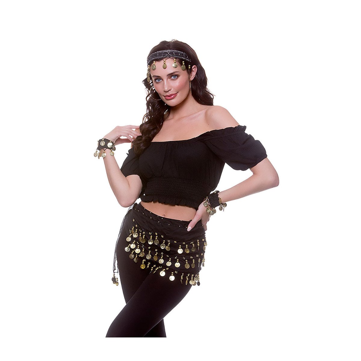 Wicked Costumes Ltd - Gypsy Fortune Teller Kit (3 Piece) - Adult - Fancy Dress Central