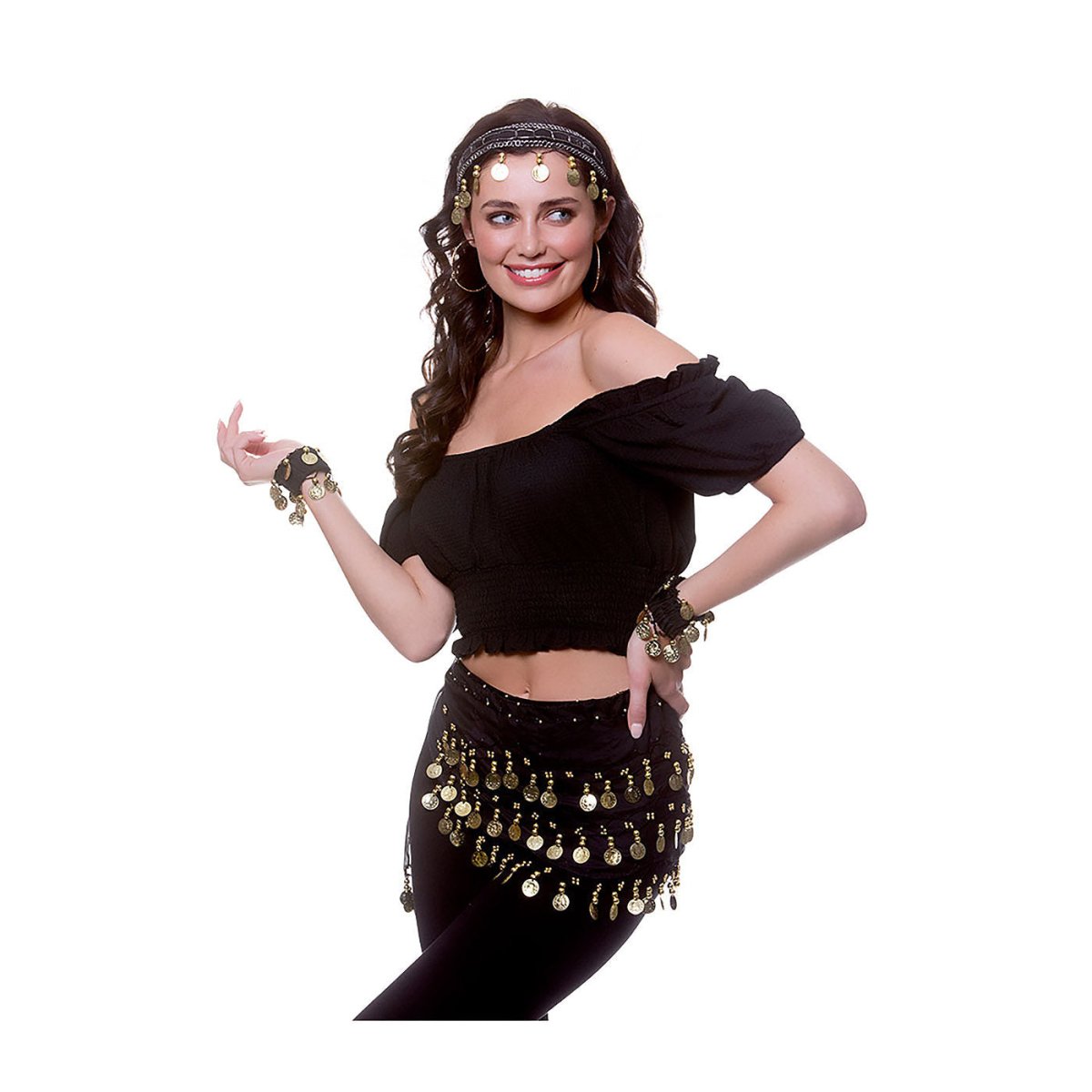 Wicked Costumes Ltd - Gypsy Fortune Teller Kit (3 Piece) - Adult - Fancy Dress Central