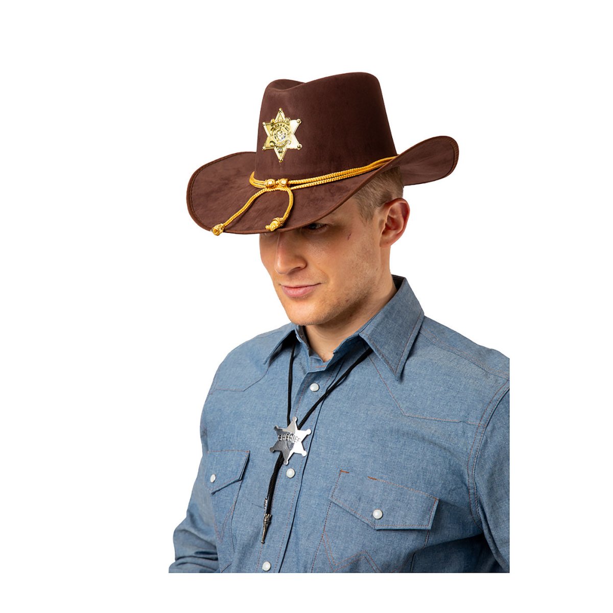Wicked Costumes Ltd - Sheriff Hat - Adult - Fancy Dress Central