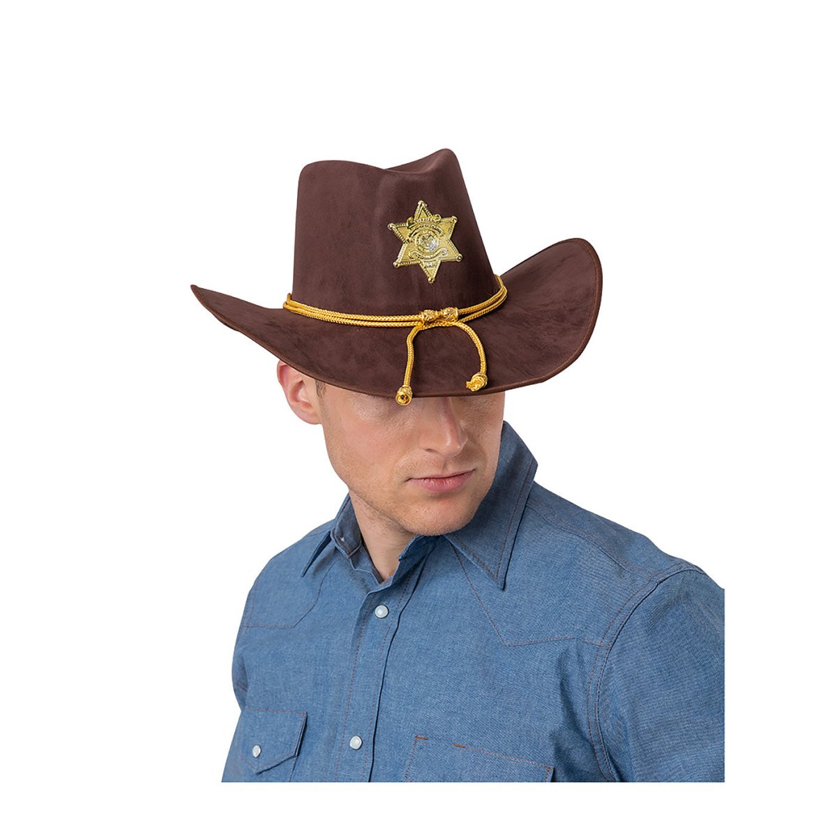 Wicked Costumes Ltd - Sheriff Hat - Adult - Fancy Dress Central