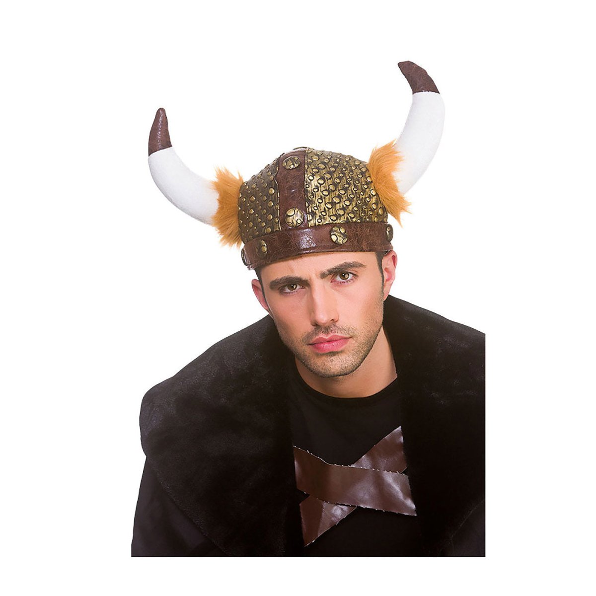 Wicked Costumes Ltd - Viking Helmet (Soft) - Adult - Fancy Dress Central