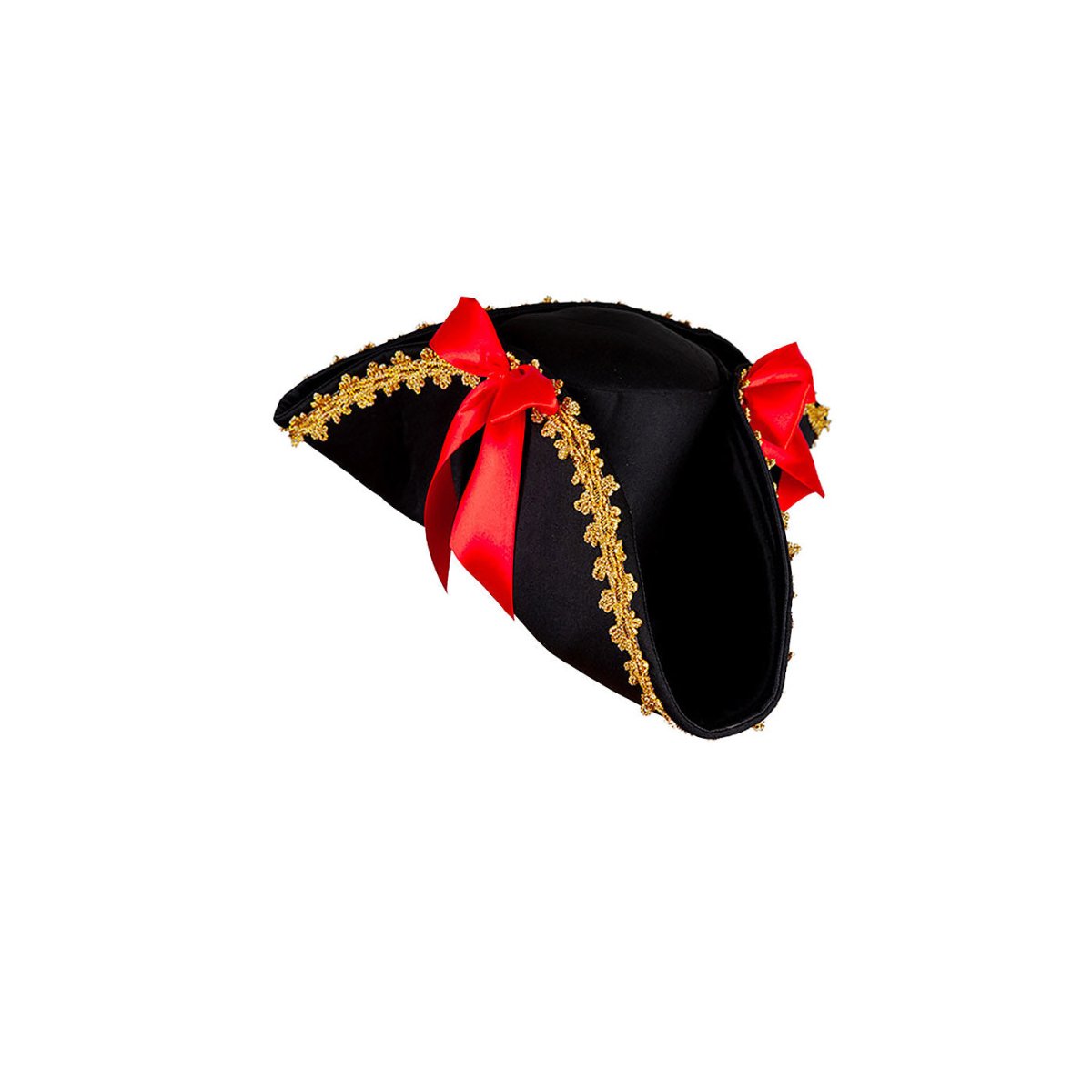 Wicked Costumes Ltd - Tricorn Pirate Hat - Women - Fancy Dress Central