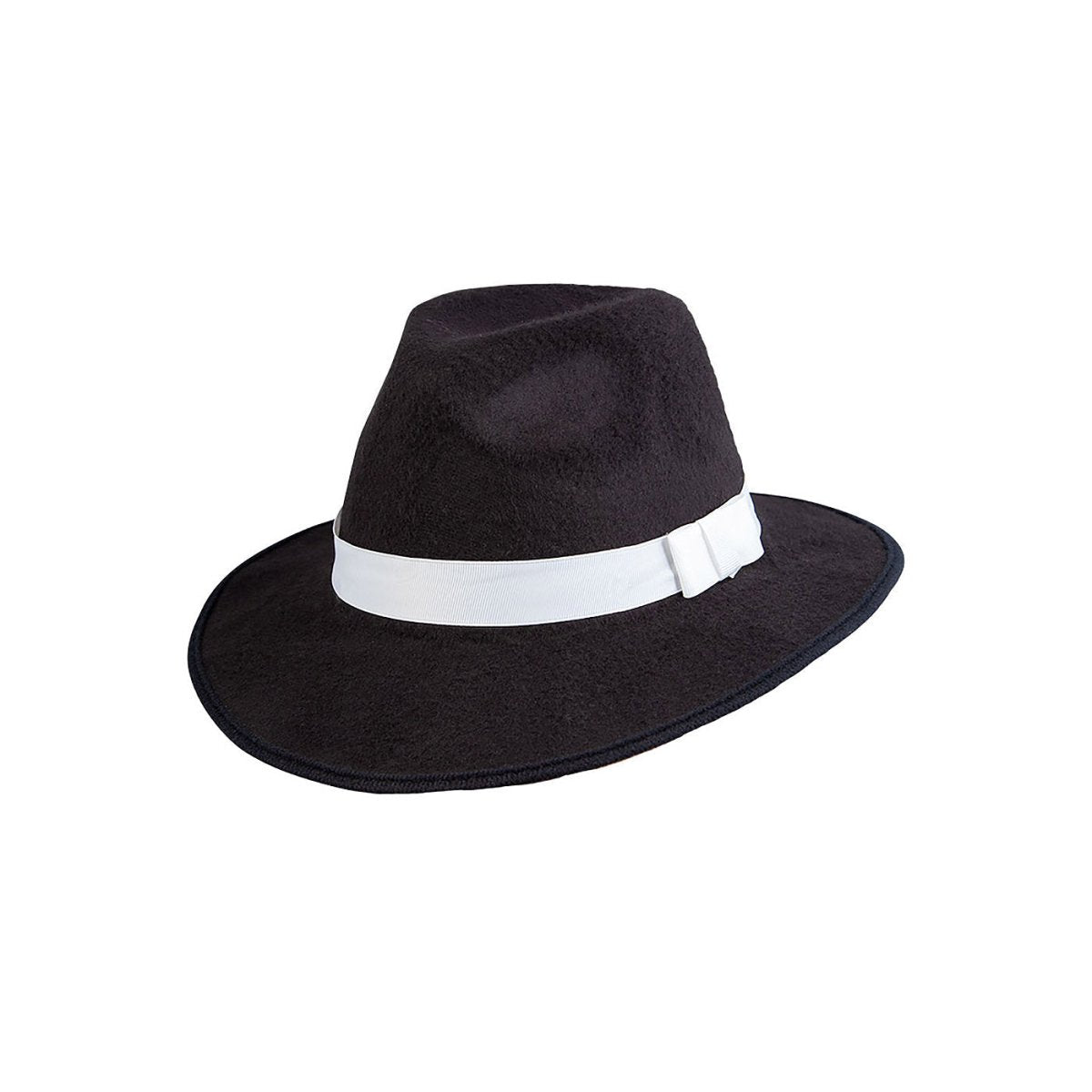 Wicked Costumes Ltd - Gangster Fedora Hat - Adult - Fancy Dress Central