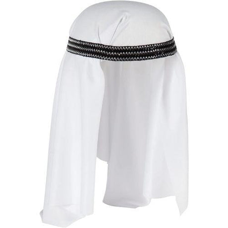 Adult Unisex Headpiece with Deluxe Band Arabian Fancy Dress Accessory