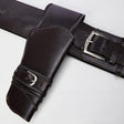 Adult Unisex Western Wandering Gunman Belt & Holster Fancy Dress Accessory