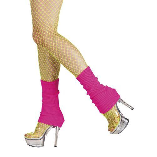 Adult Women's 1980's Dance Aerobic Leg Warmers Fancy Dress Costume Accessory