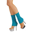 Adult Women's 1980's Dance Aerobic Leg Warmers Fancy Dress Costume Accessory