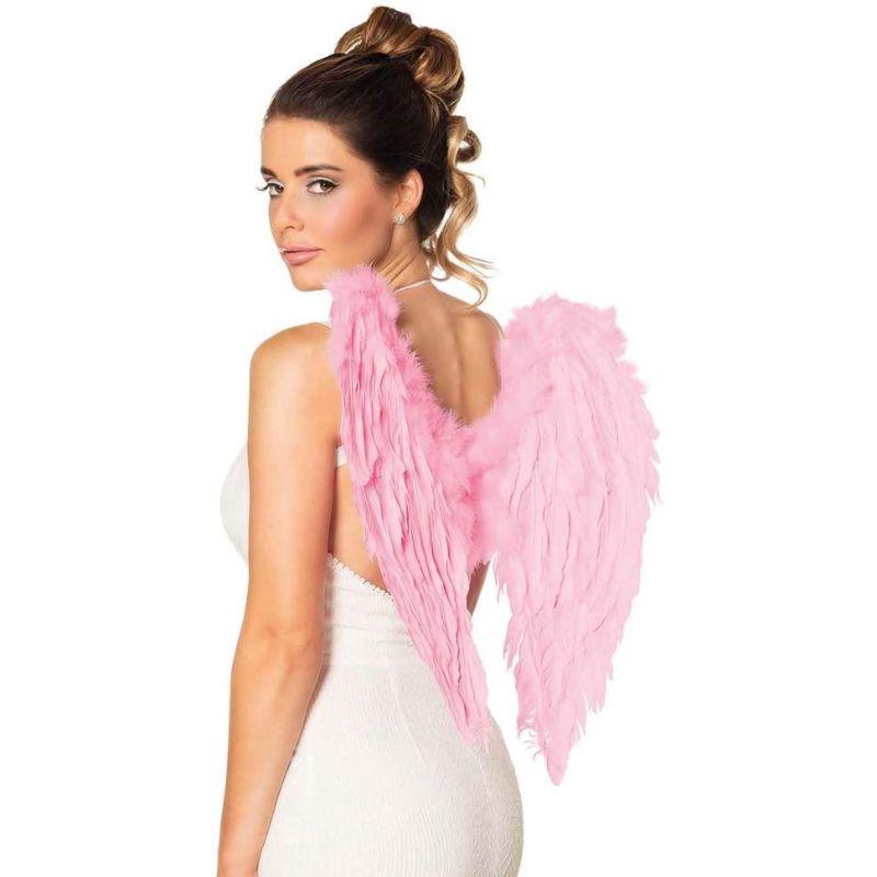Adult Women's Angel Feather Wings Fairy Devil Fancy Dress Accessory