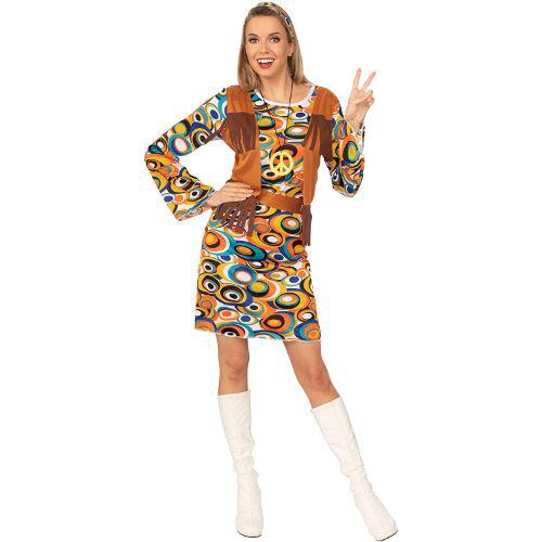 Rubies - Hippie / Mod Dress - Women - Fancy Dress Central