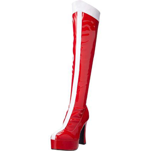 Adult Women's Wonder Woman Knee High Boots Fancy Dress Accessory