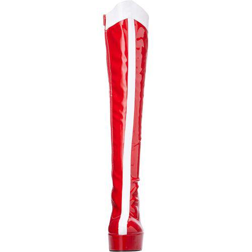 Adult Women's Wonder Woman Knee High Boots Fancy Dress Accessory
