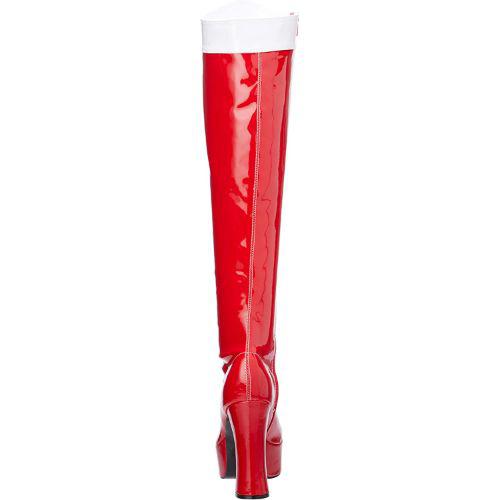 Adult Women's Wonder Woman Knee High Boots Fancy Dress Accessory