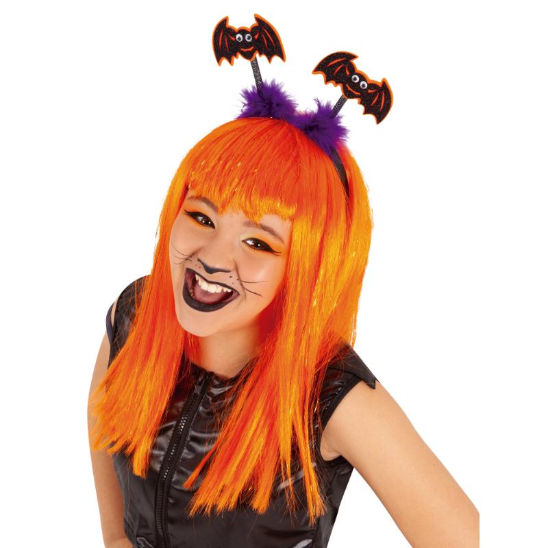 Rubies Masquerade Co. (UK) Ltd - Bat Bopper Headband with Moving Eyes - Child - Fancy Dress Central