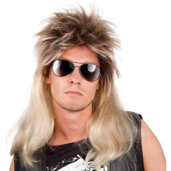 Boland 80s Mullet Wig Adult Men's Pop Rocker Fancy Dress Costume Accessory
