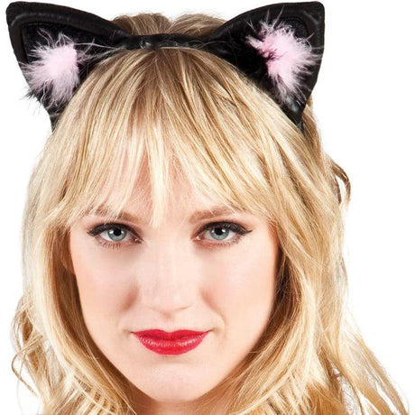Boland Cat Ears Women's Fancy Dress Accessory
