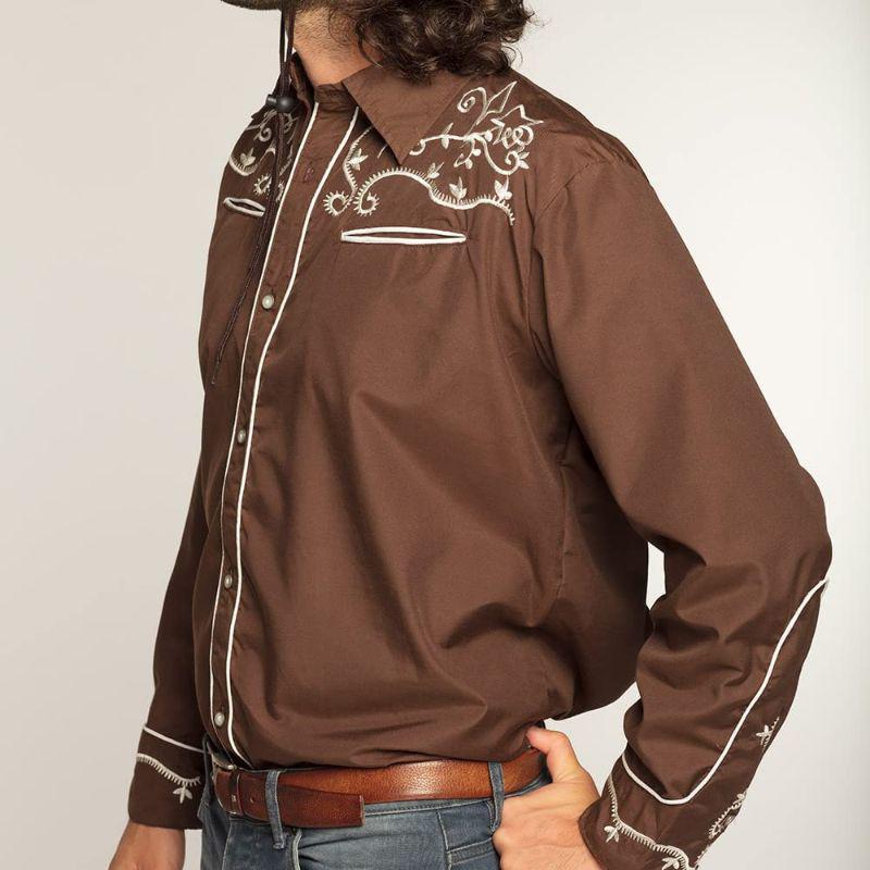Boland - Country Western Shirt - Men - Fancy Dress Central
