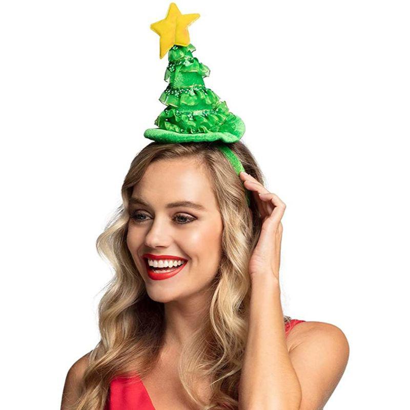 Boland - Cutie Pine Christmas Tree Tiara - Fancy Dress Central