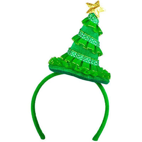 Boland Cutie Pine Christmas Tree Tiara Fancy Dress Costume Accessory