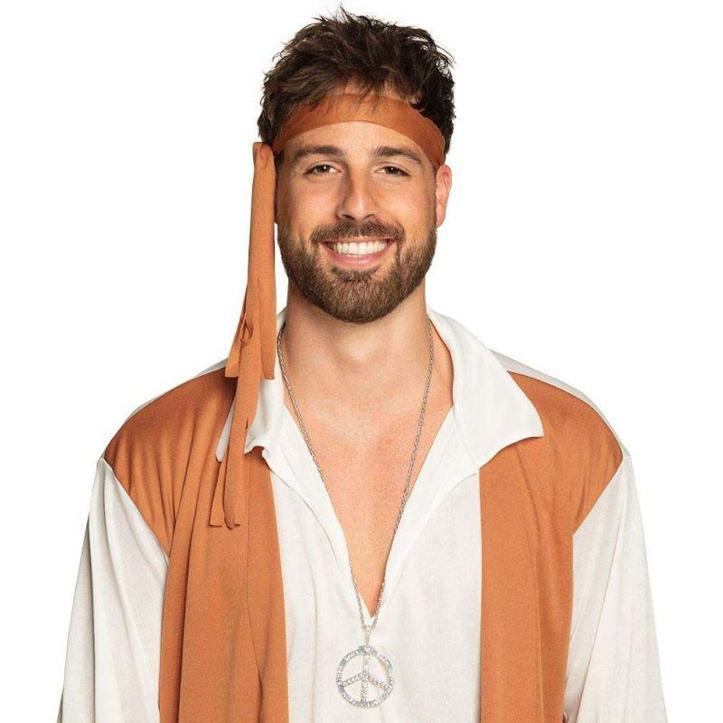 Boland Hippie Peace Sign Medallion Necklace Adult Fancy Dress Accessory