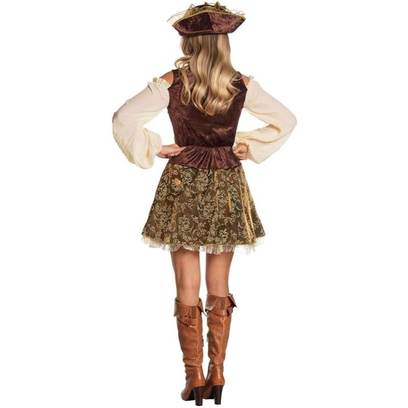 Boland Pirate Treasure Women's Fancy Dress Costume - UK 12-14